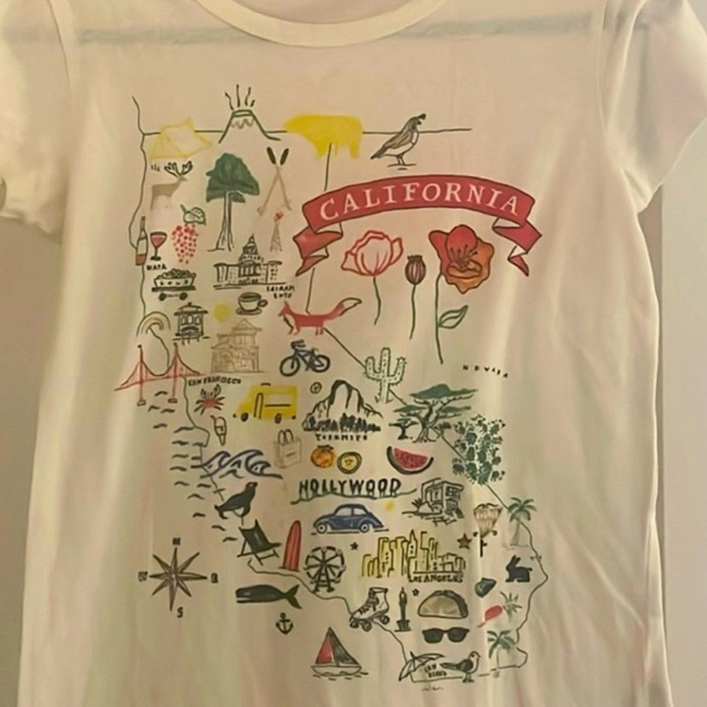 J.Crew “Explore California” T-Shirt